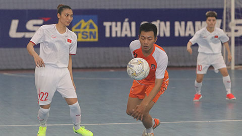 ĐT futsal nữ Việt Nam thua ở trận giao hữu đầu tiên